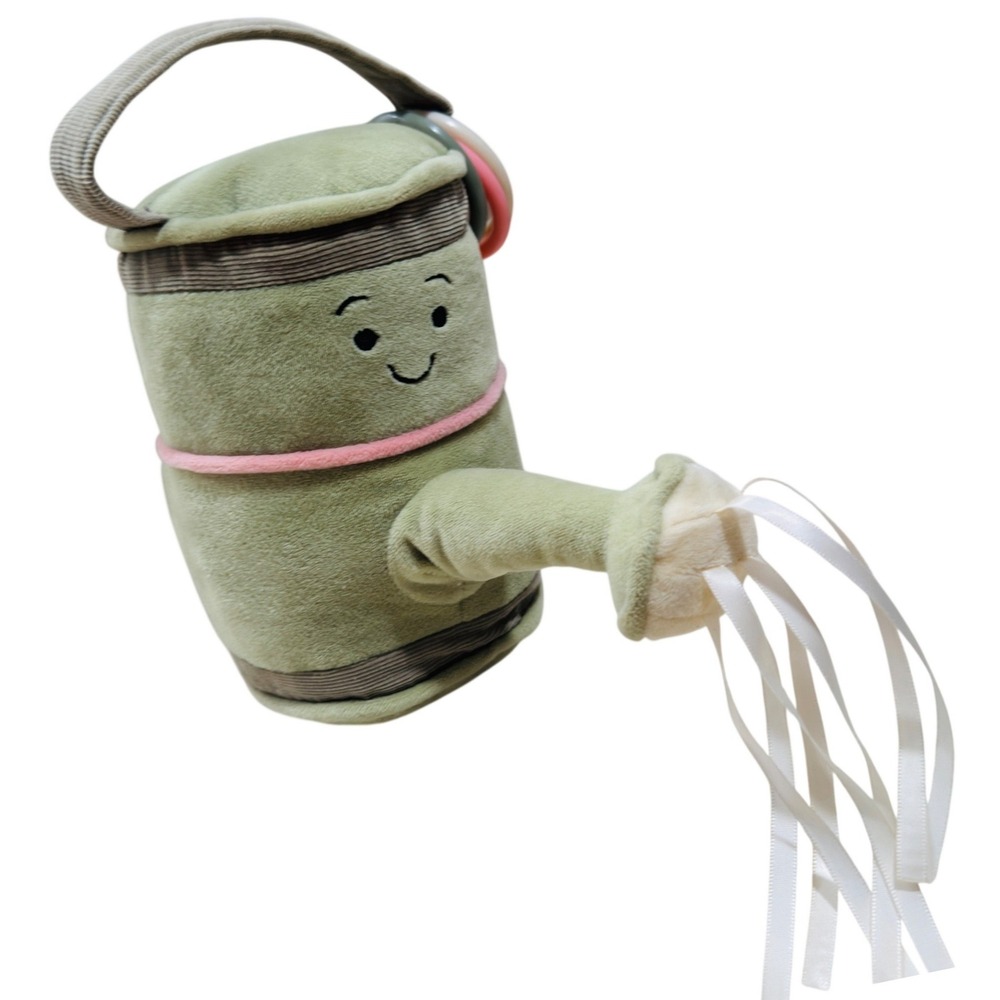Jellycat Whimsey Garden Watering Can RARE EUC Crinkly Baby Infant RETIRED Nature